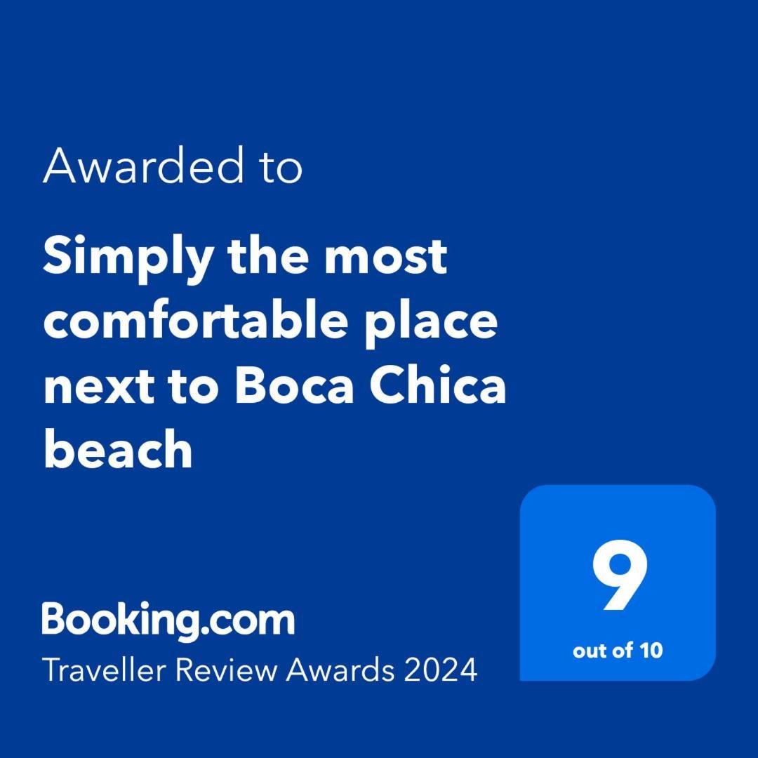 Simply The Most Comfortable Place Next To Boca Chica Beach Exterior photo